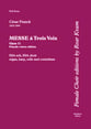 Messe a Trois Voix (Mass in A major Op. 12) SSA Full Score cover